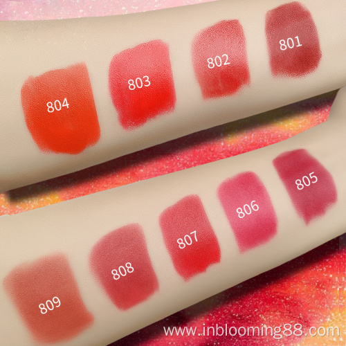 Custom Waterproof Matte Velvet Lipstick Private Label